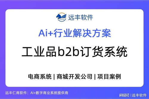 遠豐軟件 以工業(yè)品B2B訂貨系統(tǒng)為核心，打造供應(yīng)鏈數(shù)字引擎，賦能數(shù)字內(nèi)容制作服務(wù)